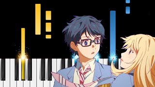 Shigatsu wa Kimi no Uso ED  Kirameki  Piano Tutorial  キラメキ  四月は君の嘘  Your Lie in April [upl. by Walworth]