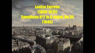 Louise Farrenc 18041875  Symphony Nº2 in D major Op35 1845 [upl. by Hannan483]