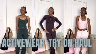 ACTIVEWEAR TRY ON HAUL [upl. by Pauiie262]