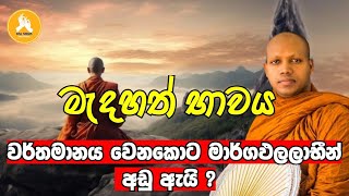 වර්තමානය වෙනකොට මාර්ගඵලලාභීන් අඩු ඇයි Ven Hasalaka Seelawimala thero [upl. by Jarred]