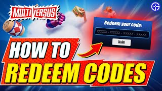 MultiVersus How to redeem codes amp get FREE REWARDS [upl. by Nyleek]