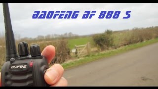 Baofeng 888S UHF Radio Field Test and Power Test [upl. by Euqinaj740]