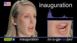 How To Pronounce INAUGURATION  American Pronunciation [upl. by Henricks]