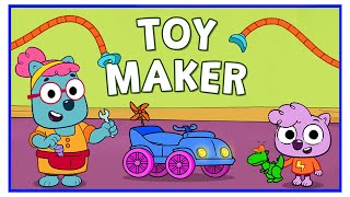 Work It Out Wombats  Toy Maker  Best App by PBS KIDS [upl. by Ninel]