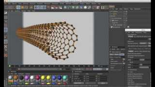 Nanotube constructed using ePMV [upl. by Yrrok255]