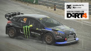 DiRT4  Ken Block Project One Rallycross Custom Livery [upl. by Rubia]