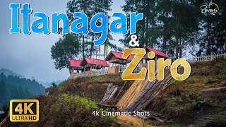 Itanagar amp Ziro  4k Cinematic Shots  Arunachal Pradesh  4K [upl. by Assenna]