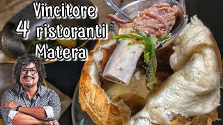 La trattoria che ha vinto i 4 ristoranti di Alessandro Borghese a Matera [upl. by Radley]