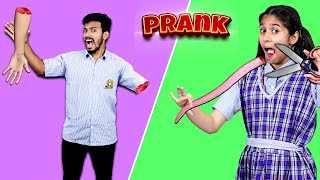 School Me PRANK Karna Pada Bhari  PRANK WAR In School [upl. by Araiet]