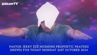 NSPPD Live Today Monday 21st October 2024 With Pastor Jerry Eze [upl. by Attenor]