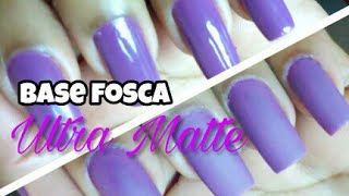 COMO FAZER BASE FOSCA ULTRA MATTE CASEIRA naildiy [upl. by Assiralc]