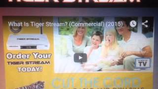 No more PPV or Cable bill for Life Tiger Stream Box [upl. by Ruff]