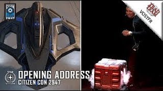 CitizenCon 2947  Discours douverture de Chris Roberts  VOSTFR [upl. by Radburn909]