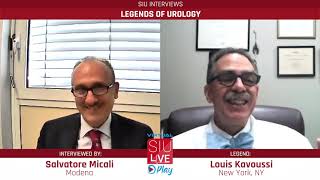 SIU interviews the legends of urology  Louis Kavoussi New York [upl. by Aelrac724]