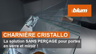 CRISTALLO  La charnière pour portes en verre et miroirs  Blum [upl. by Elsey]