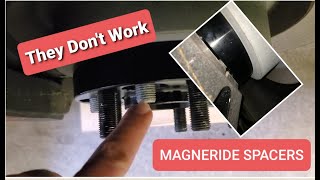 WHEEL SPACERS DONT WORK ON MAGNERIDE MUSTANGS 2019 MUSTANG GT [upl. by Naerol]