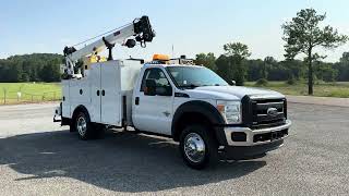 2015 FORD F550 MECHANICS TRUCK CRANE COMPRESSOR WELDER SERVICE TRUCK UTILITY FOR SALE [upl. by Anelliw834]