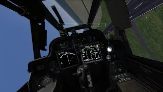 FlightGear AH64D Aerobatic Training [upl. by Gisella]