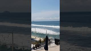 Mexico  Beachwalking in Mazatlán Sea view from Hotel Doubletree By Hilton Mazatlán shorts [upl. by Bellina]