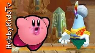 HobbyKids Play Kirbys Return to Dreamland 2 Video Game [upl. by Oicnevuj]