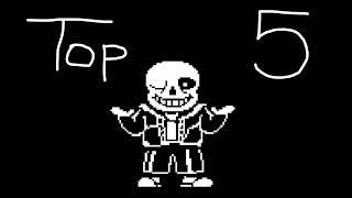 Top 5 Undertale Fan Songs [upl. by Nolyag]