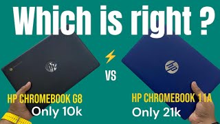 hp Chromebook 11⚡vs⚡ hp Chromebook G8 laptop under 20k laptop under 10klaptop reviewlaptop review [upl. by Blatman]