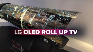 LG OLED TV rolls up like a piece of paper [upl. by Toback]