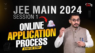 JEE Main 2024  Step by Step Process of Application form  Document Required  🔴 Live QA  ALLEN [upl. by Yaned]