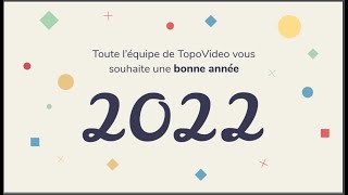 MEILLEURS VOEUX POUR 2022 🎉  Carte de VOEUX en MOTION DESIGN [upl. by Elbon194]