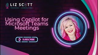 Using Copilot for Microsoft Teams Meetings [upl. by Anaugal]