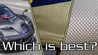 Carbon Fiber vs Kevlar vs Fiberglass  Which one is right for YOU [upl. by Attelahs]