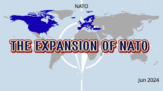 THE EXPANSION OF NATO 1949  2024 [upl. by Ycnuahc]