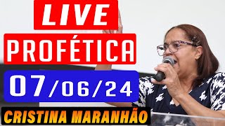 Cristina Maranhão A PROMESSA VAI SE CUMPRIR  Pregação Evangelica [upl. by Jolene]