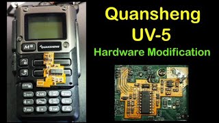 Quansheng UV 5 Hardware Mods  195 [upl. by Yvon267]