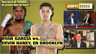 A Ryan García LO VA A DESTROZAR Devin Haney NO PERTENECE a las grandes ligas del boxeo  ESPN Boxeo [upl. by Anicart]