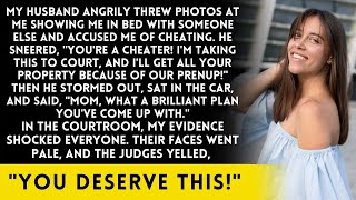 My husband threw photos at me accusing me of cheating and yelling quotCheaterquot But later [upl. by Godred]