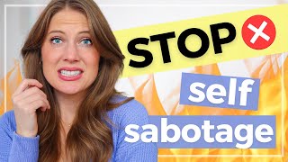 WHY WE SELF SABOTAGE and what to do about it [upl. by Ylreveb]