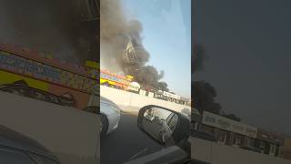 Fire at Sarawat jeddah International market 🔥 2992024 shorts [upl. by Myrna167]