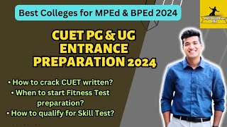 CUET Physical Education Exam 2024  MPEd amp BPEd Entrance Exams  LNIPE BHU DU HNBGU [upl. by Mcadams]