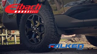 Eibach Springs w Falken Wildpeak AT3W 25565r17 on a 2022 Ford Maverick Lariat [upl. by Notelrahc]