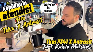 Arçelik TKM 3341 TelveX Antrasit Türk Kahve Makinesi  Türkiye’de İlk Tanıtım  TelveX İlk Pişirme [upl. by Siramad]