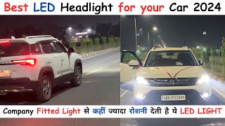 Top Rated Led Headlight on the Market  Light ऐसी जो अंधा बना दे  Best Led Light for your cars [upl. by Sonahpets920]