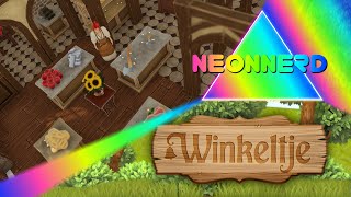 Winkeltje the little shop S2 01 Deutsch Neonnerd lets play [upl. by Cheffetz444]