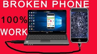 How to use broken android phone using vysor on computerWorking 100 [upl. by Acquah]