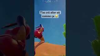 T’aurais du spawn ailleurs 😂 fortnite france [upl. by Neeli]