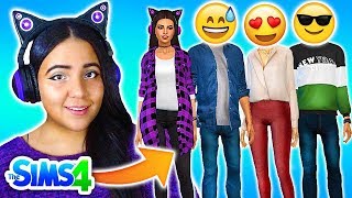 MAKING MY SIMSELF FAMILY👪 in The Sims 4 Create a Sim 💕 Sims 4 Genetics Challenge [upl. by Esinahs]