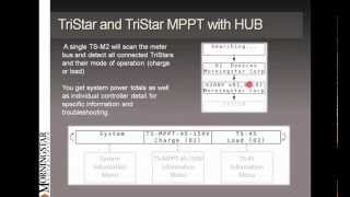 Morningstar TriStar MPPT Training [upl. by Repooc321]