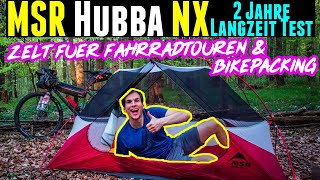 MSR Hubba NX Test  Bikepacking Zelt amp Zelt für Radreisen [upl. by Dugan]