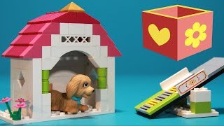 Lego Build setup for girls and boys  Bellboxes  Puppy [upl. by Alfeus]