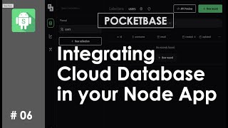 Setup PocketBase Database in NodeJS App [upl. by Mosley971]